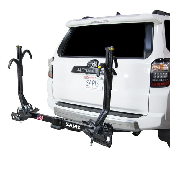 Saris Superclamp EX Hitch Bike Rack Mount, Lightweight 2 Bike Rack for Car & SUVs