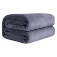 thumbnail image 2 of Cozeii Cozy Flannel Throw Blanket, All-Season Soft & Lightweight Blanket for Sofa, Bed, Office, Travel, Machine Washable Blanket, Fast Drying, Compact Fold, Home Comfort Essentials, 1 PCS, 2 of 8