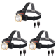 thumbnail image 1 of Faro LED Pesca Portátil 3 Uds. 1200mAh Recargable Por USB Al, 1 of 9