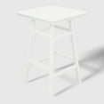 thumbnail image 7 of WestinTrends Outdoor 42" Height HDPE Patio Square Bar Table, White, 7 of 7