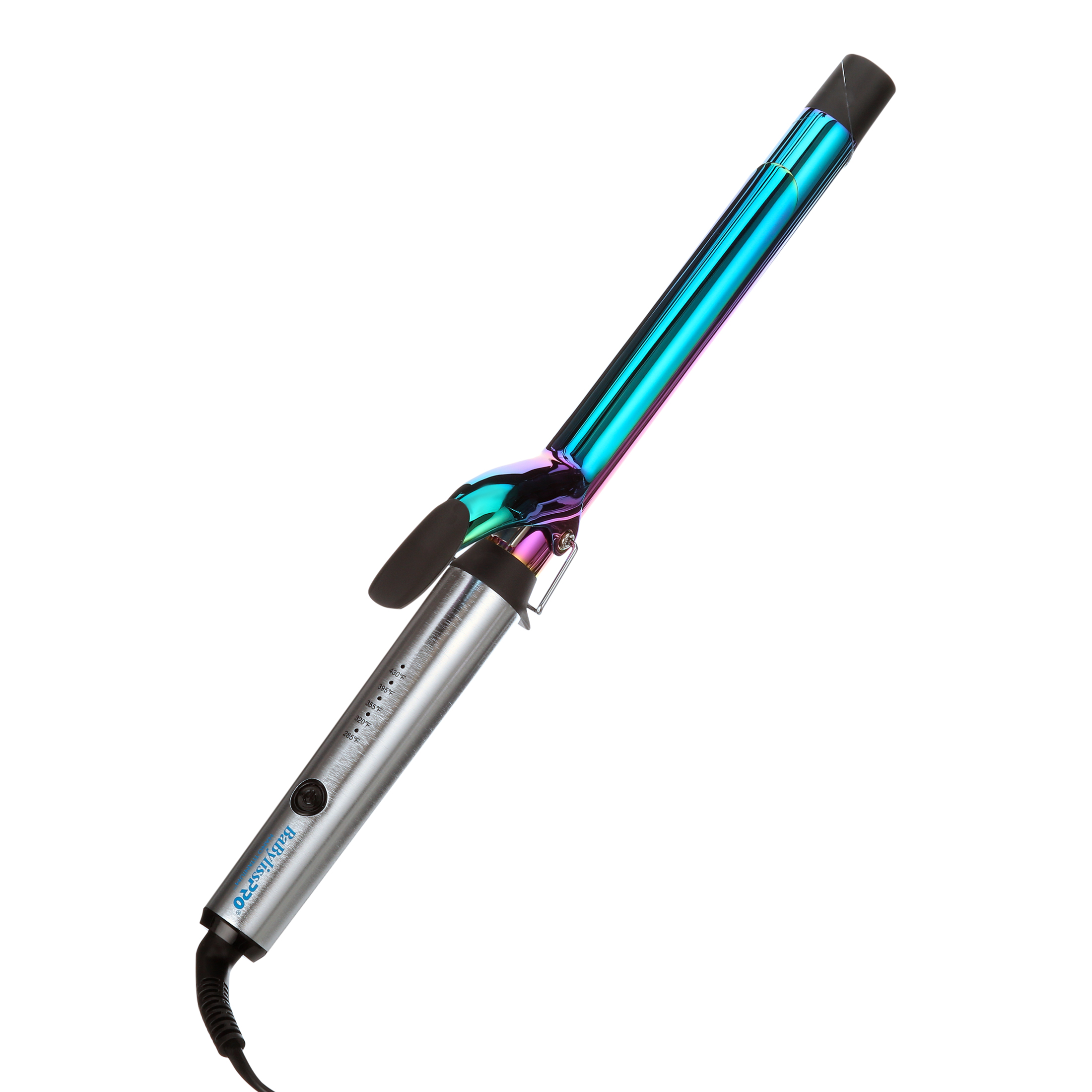 BabylissPRO Nano Titanium Limited Edition Iridescent 1" Extended Barrel Curl Iron