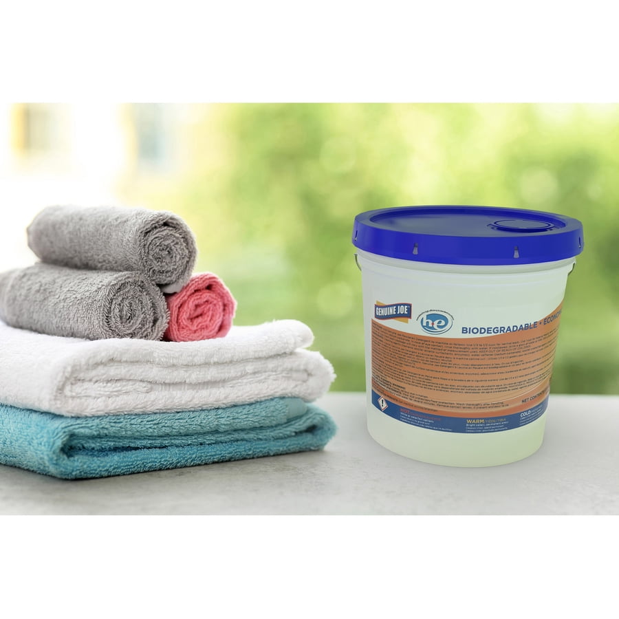 Genuine Joe Solutions® Environmentally Friendly Powdered Laundry Detergent, Fresh Linen, 19.13-lb
