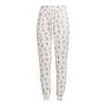 thumbnail image 2 of Secret Treasures Women's and Women's Plus Size Hacci Knit Pajama Jogger Pants, 2 of 5