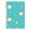 Clock Moon Star, variant on Haosy Cute Pastel Cats Notebooks 1-subject Journal 60 Sheets A5 College Ruled Paper Detachable Ring 8.3"x5.7"
