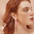 thumbnail image 4 of AEXTO Earrings Boho Earrings Flamingo Drop Dangle Earrings, 4 of 14