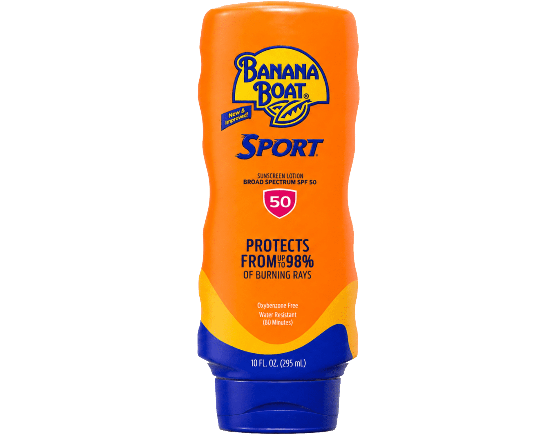 Banana Boat Sport SPF 50 Sunscreen Lotion, 10 oz 2 Pack