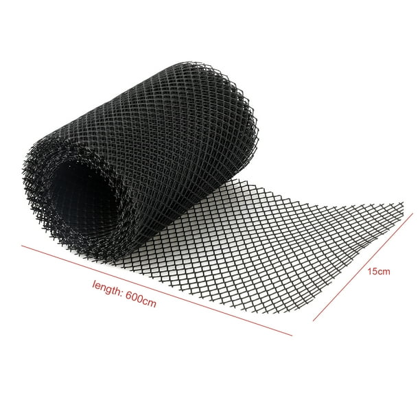15*600cm Protector de malla de plástico para canalón cubierta de protección de hojas red de canalón yeacher estándar