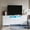 White, variant on TROPOW 63 Inch TV Stand Dresser with 10 Drawers, Long Entertainment Center for TVs Up to 75 Inch, Fabric Storage Media Console with LED Light and Power Outlet