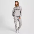 thumbnail image 3 of Champion Adult Sizing Iconic Embroidered Hoodie - Light Gray Heather, 3 of 6