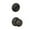 Matte Black, variant on Schlage F59 GEO 620 Georgian Interior Knob with Deadbolt, Antique Pewter (Interior Half Only)