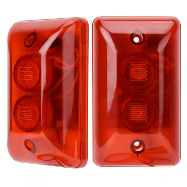Dioche Strobe Light, Wired Alarm Strobe Light, Traffic Outdoor For Villa Farm