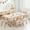 Solid wood color, variant on Kids Table and Chairs Set, Height Adjustable Desk With 6 Seats for Ages 2-10,Arts & Crafts Table,Graffiti Desktop, Non-Slip Legs, Max 300lbs, Children Multi-Activity Table