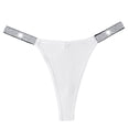 thumbnail image 4 of Women Fashion Panties Sexy Silver Ribbon Panties T Shorts, 4 of 4