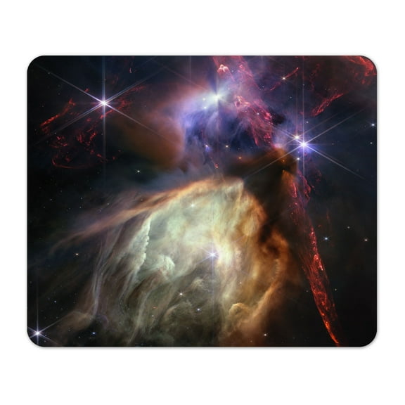 James Webb Telescope Rho Ophiuchi Mouse Pad 1/8 Thick