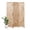 Light Burnt Wood, variant on Breltam 3 Panel Hollow Peony Pattern Natural Wood Folding Room Divider Privacy Screen Freestanding Indoor Space Separator Decorative Screen For Bedroom Living Room Entryway No Assembly Required,Brown