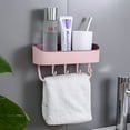 thumbnail image 3 of Adhesive Shower caddy Bathroom Shelf Wall Mount Shower Shelf Holder, 3 of 5