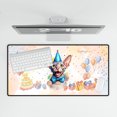 thumbnail image 4 of Watercolor Sphynx Happy Birthday Celebration Balloons Gift Party Desk Mat Full Keyboard Mouse Pad Cat Lover Kitten Owner Gifts Idea Large Mousepad - 00028, 4 of 5