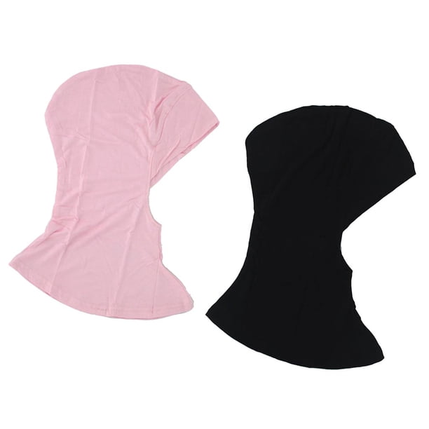 Paquete de 2 uds., Elegante, musulmán, cubierta , hijab, gorro, islámico, cuello, cabeza, sombrero, gorro para la cabeza jinwen Gorra de mujer Hijab