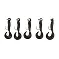 thumbnail image 1 of South Bend SB-J514-BLK-X Rigged Grubs 1/4 oz Noir 5pk, 1 of 1