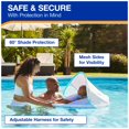 thumbnail image 4 of Flota de primavera para bebés con toldo, diseño de piscina, Swimways, 4 of 7