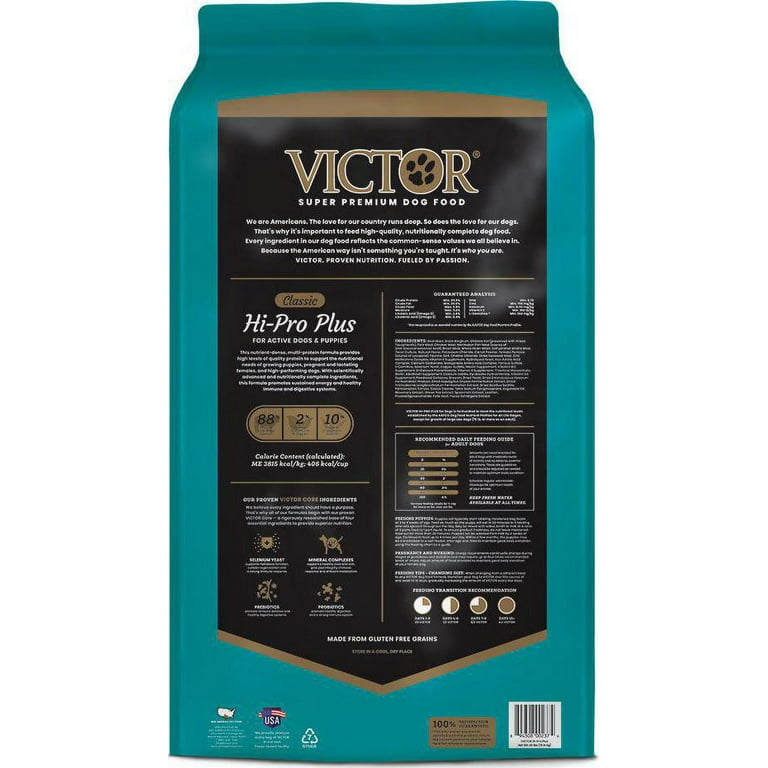 Victor puppy food clearance walmart