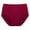Hot Pink, variant on yunLCZ Women's Cotton Underwear High Waist Women's Large Comfortable Underwear Trackless MidWaist Cotton Bottom Crotch With Raised Hips Contracted Abdomen Traceless Triangle Pants