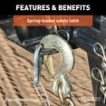thumbnail image 4 of CURT 81910 1/2-Inch Forged Steel Clevis Slip Hook with Safety Latch, 35,000 lbs, 1-1/4-In Opening, 1/2" Pin, 4 of 5