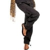 Norma Kamali - Women's Convertible Roll-Cuff Cargo Pants
