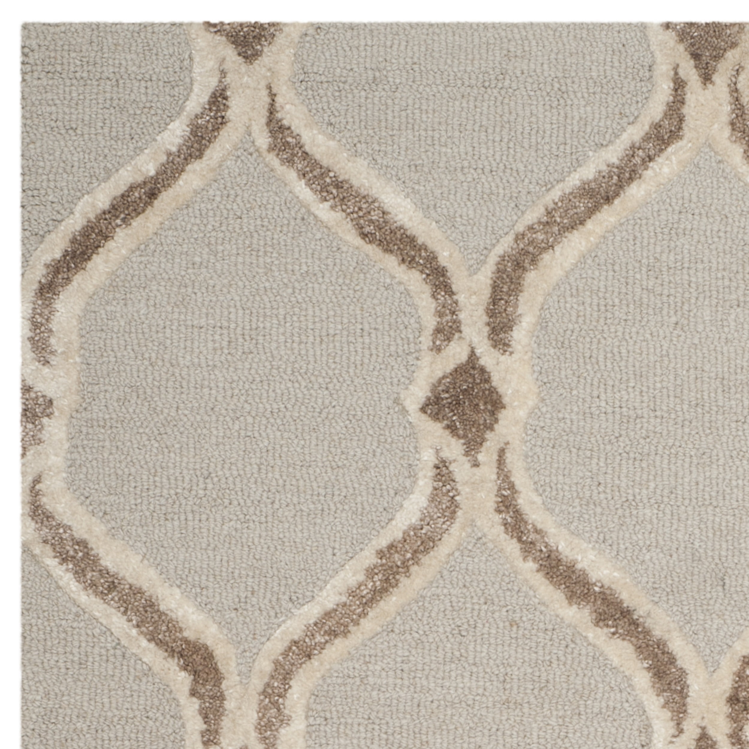 SAFAVIEH Manchester Layne Geometric Area Rug, Taupe/Ivory, 8' x 10'