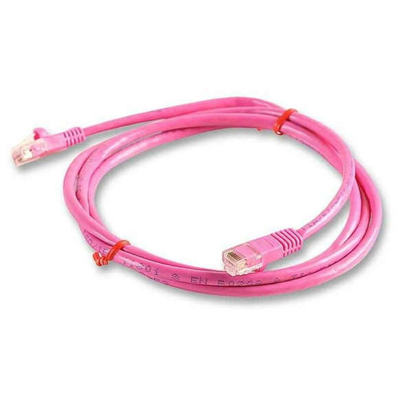 PRO SIGNAL - 0.5m Pink Cat5e Ethernet Patch Lead