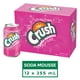 Crush Soda mousse, 12 canettes de 355 ml 12x355mL – image 4 sur 5