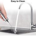 thumbnail image 3 of Electric Milk Frother, USB Rechargeable Milk Frother and Mini Beater with Dual Whisk Head, Stainless Steel Blender for Coffee Cream Cappuccino Latte C, 3 of 5