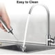 thumbnail image 3 of Electric Milk Frother, USB Rechargeable Milk Frother and Mini Beater with Dual Whisk Head, Stainless Steel Blender for Coffee Cream Cappuccino Latte C, 3 of 5