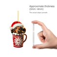 thumbnail image 5 of 2025 Christmas Ornaments, Acrylic Weenie Dog Decoration, Christmas Tree Hanging Vintage Decorations, Beautiful Car Window Pendant Decor, Christmas Collection of Gifts for Family (Weenie Dog), 5 of 5