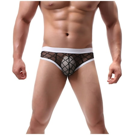 

WANYNG Men New High-Profile Low-Waist Sexy Underwear Rhombus Mesh Perspective Underwear Vintage Satin Lingerie Sexy Lingerie Robe for Women plus Size