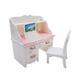 thumbnail image 3 of Juego de Sillas de Escritorio en Miniatura Yotijar Accesorios de Decoración Mini Mesa de Ordenador portátil blanco, 3 of 9