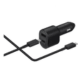 thumbnail image 5 of Cargador Samsung usb-c de auto con cable carga super rápida negro, 5 of 5