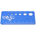 thumbnail image 3 of Calibradores de medición de tornillos para bicicletas, calibradores de medición de tornillos para bicicletas R Calibradores de medición de tornillos para bicicletas Medidor de medición de roscas para bicicletas Uso conveniente, 3 of 8