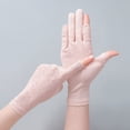 thumbnail image 3 of UV Protection Summer Sunscreen Gloves Breathable Ice Silk Sun Protection Gloves Lace Thin Cycling Driving Gloves Running, 3 of 6