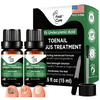 Foot Cure Toenail Fungus Treatment Extra Strength, 25% Undecylenic Acid Nail Repair Treatment for Ingrown Nails and Yellow Toenails - 2Pack