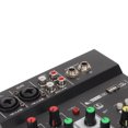 thumbnail image 3 of BIMZUC Bluetooth Audio Mixer 4-Channel Sound Board Console Desk System Interface for Live Streaming Karaoke Recording Studio PC MAC (100-240V, US Plug), 3 of 9
