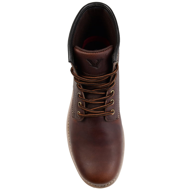 NEW Territory Men’s Axel Chukka Boot Brown Size 9.5 Wide Lace Up Leather Territory Men main image 3