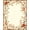 Beige, Pattern 4, variant on Flatwoven High Traffic Area Rug, Antique Botanical Scroll Featuring Detailed Leaf Motifs and Ornamental Frame, Non Slip, Stain Resistant, Washable Area Rugs for Living Room, Bedroom(Green, 5X7)
