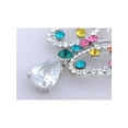 thumbnail image 2 of Rainbow Stone Carry Butterfly Crystal Element Earring Necklace Set, 2 of 6
