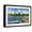 Black Frame, variant on Art.com St. Petersburg, Florida - Central Yacht Basin Scene Art Print by Lantern Press, Black Frame Wall Art, 23" x 17"