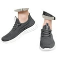 thumbnail image 3 of CPNG Mens Non Slip Walking Mesh Casual Workout Sneakers Lightweight Non Slip Walking Running Sneakers Athletic Gym Tennis Shoes Breathable Lightweight Running Shoes, 3 of 8