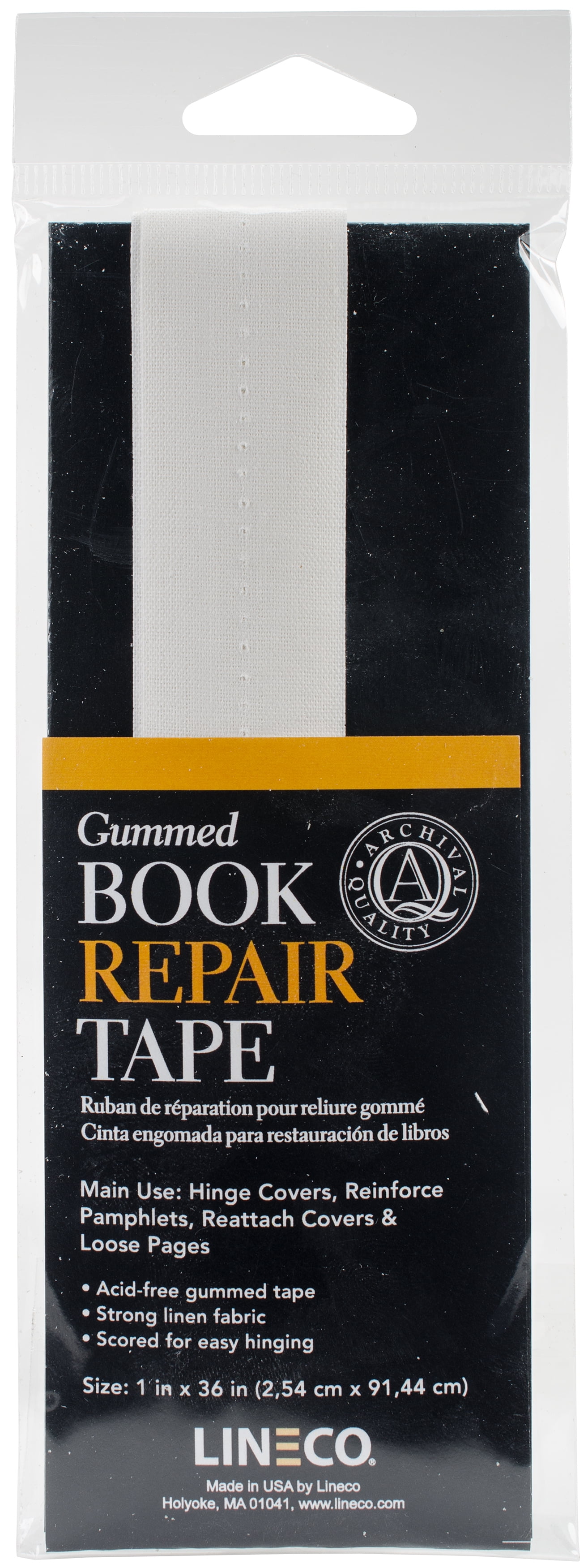 Gummed Book Repair Tape-1'X36'