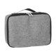 thumbnail image 1 of Estuche de viaje para gafas de cierre de cremallera, estuche de exhibición para gafas, multiusos para el hogar y el hotel Gris, 1 of 9