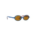 thumbnail image 6 of Sunglasses Ray-Ban Junior RJ 9145 S 7084/3 Blu On Rubber Red Brown, 6 of 6