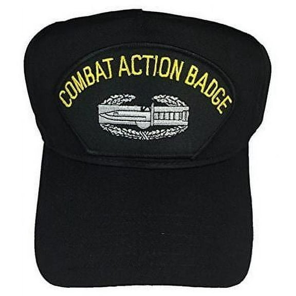 US ARMY COMBAT ACTION BADGE CAB HAT CAP VETERAN HOOAH M9 BAYONET M67 GRENADE